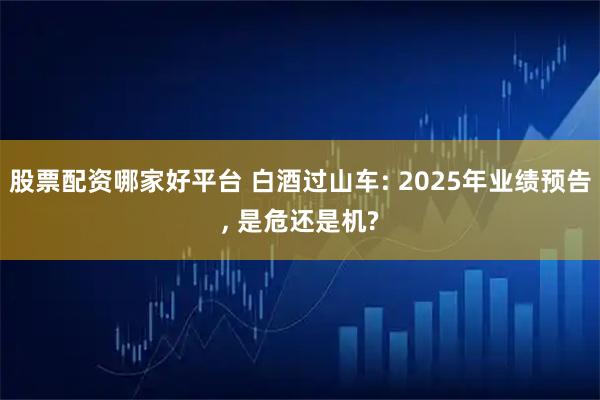 股票配资哪家好平台 白酒过山车: 2025年业绩预告, 是危还是机?