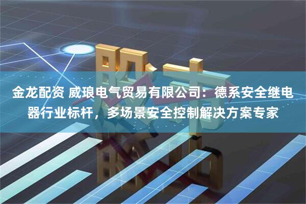 金龙配资 威琅电气贸易有限公司：德系安全继电器行业标杆，多场景安全控制解决方案专家